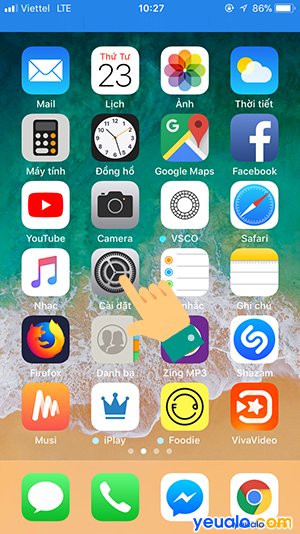 Cách ẩn tin nhắn Messenger trên màn hình khóa iPhone 2