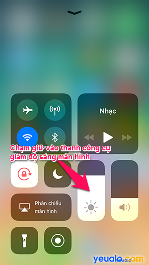 Cách bật chế độ Night Shift trên iPhone 2