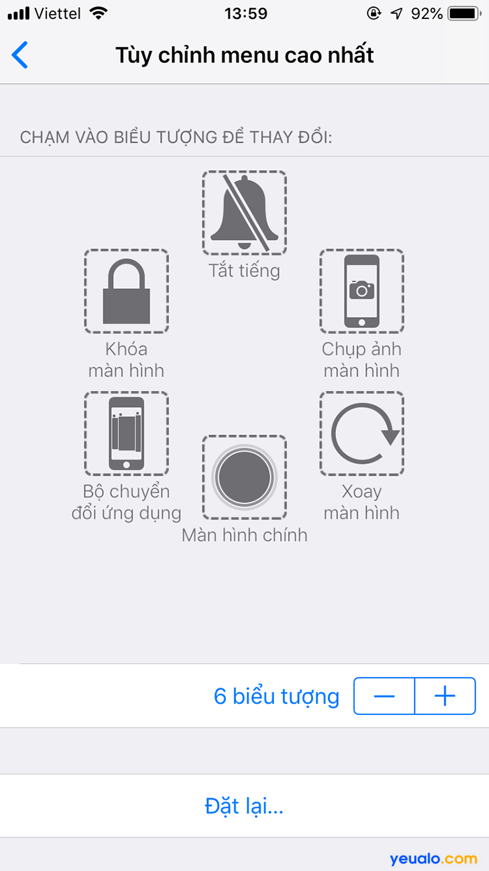 Cách bật nút home ảo trên iPhone Xr Xs Max 5