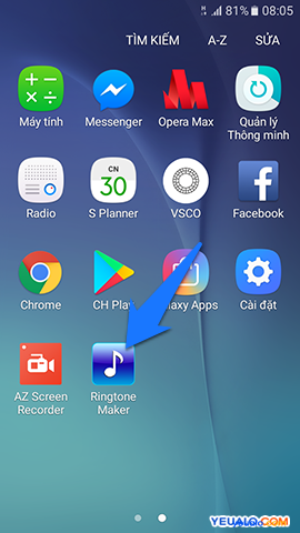 Hướng dẫn cách cài đặt nhạc chuông cho điện thoại Samsung Galaxy 7