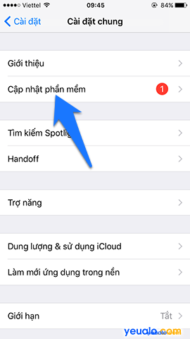 Cách cập nhật hệ điều hành iOS lên phiên bản mới nhất cho iPhone iPad 3