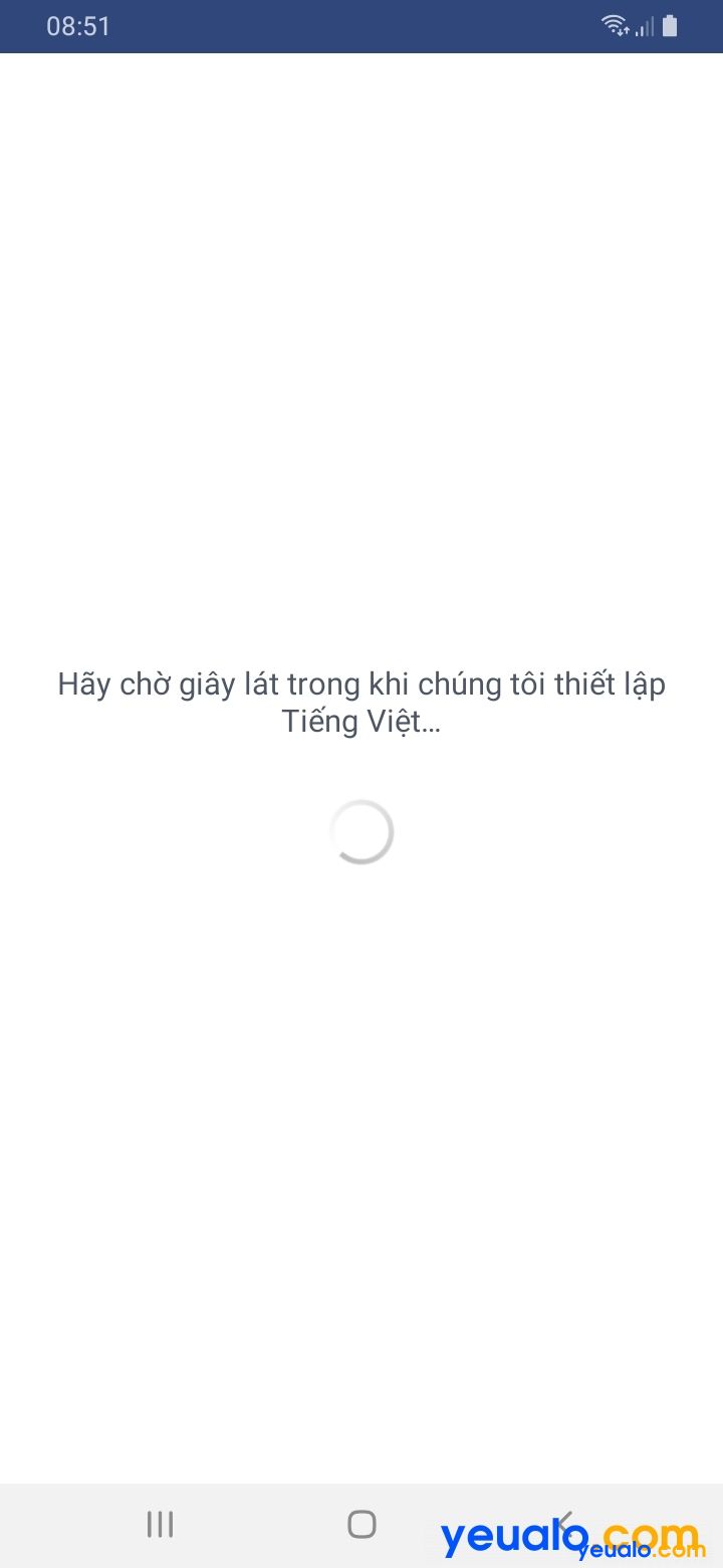 Cách đem Facebook thanh lịch Tiếng Việt bên trên Smartphone 5