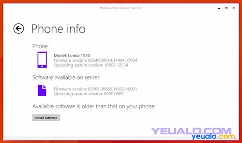 Cách hạ cấp từ Windows 10 về lại Windows Phone 8.1 3