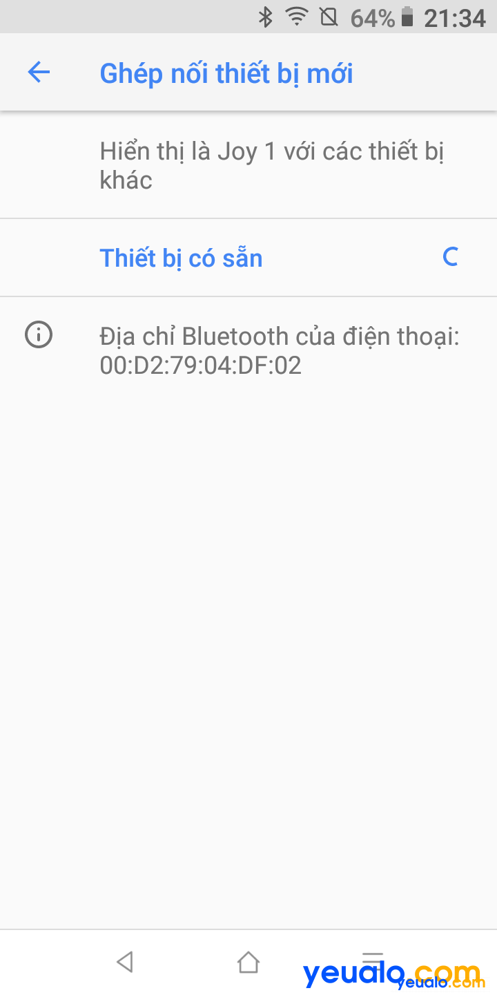 Cách kết nối Bluetooth trên điện thoại Vsmart 5