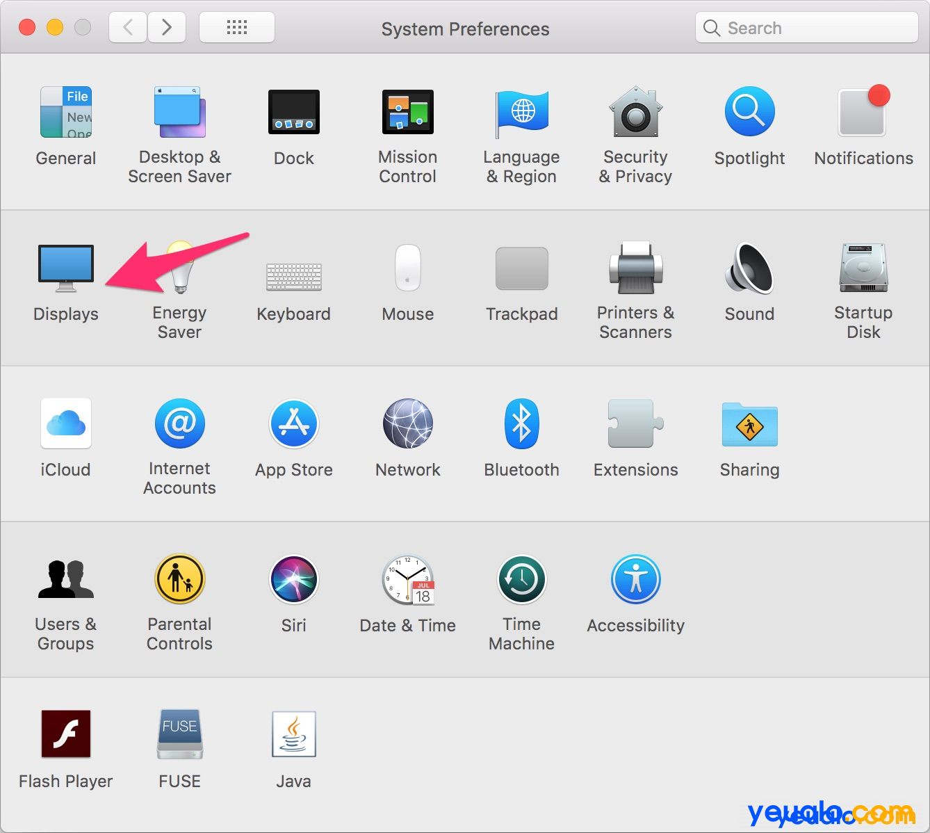 Cách chỉnh độ sáng màn hình Macbook 2