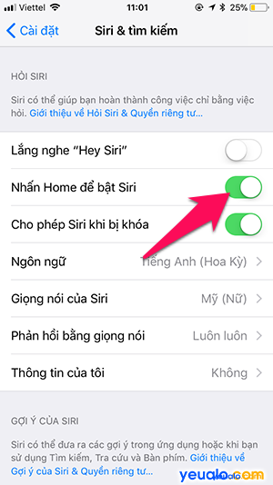 Cách Tắt Bật chức năng đọc tên người gọi đến trên iPhone 3