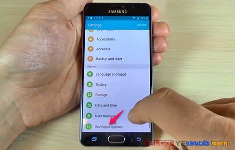 Cách xóa xác minh tài khoản Google các máy Samsung Galaxy 2016 12