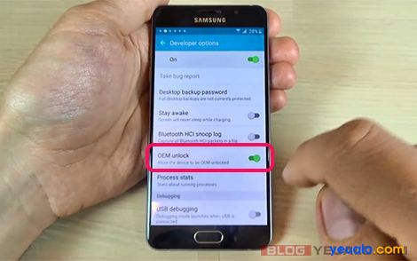 Cách xóa xác minh tài khoản Google các máy Samsung Galaxy 2016 13