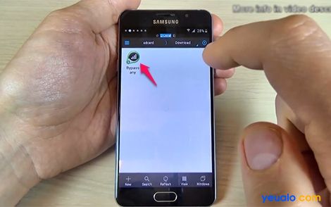 Cách xóa xác minh tài khoản Google các máy Samsung Galaxy 2016 9