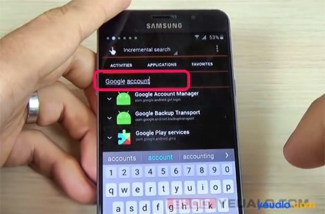 Cách xóa xác minh tài khoản Google cho điện thoại Samsung Galaxy mới nhất 5