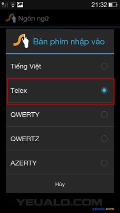 Hướng dẫn cách cài đặt bộ gõ Tiếng Việt cho điện thoại Oppo 7
