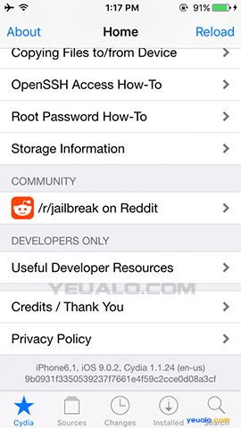 Hướng dẫn jailbreak iOS 9.0 - 9.0.2 trên Windows bằng Pangu9 10